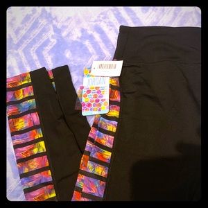 New Lularoe M Jordan workout leggings